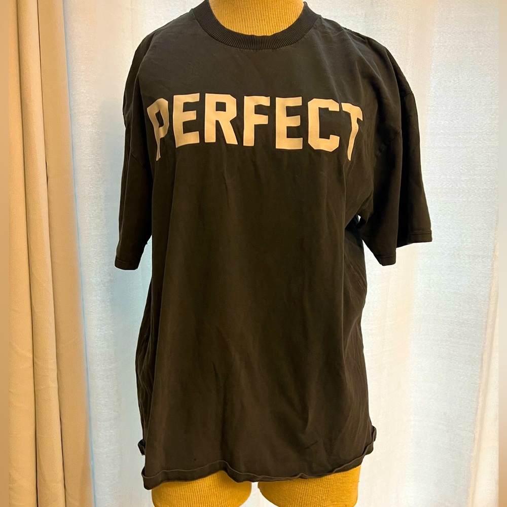 MNG casual PERFECT t shirt short sleeve vintage style grey size XS